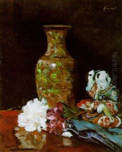Chinese Drummer Boy by George Leslie Hunter