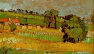 Summer Landscape by George Leslie Hunter