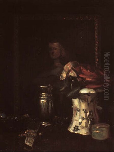 Still Life With The Portrait Of An Infanta By Velasquez - view 1