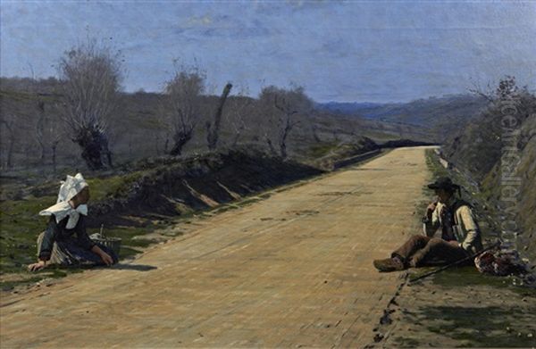 A Breton Courtship - view 1
