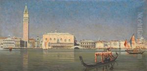 A View Of St. Mark's And The Doge's Palace From The Grand Canal, Venice A View Of St. Mark's And The Doge's Palace From The Grand Canal, Venice