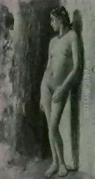 Stehender Weiblicher Akt - view 1