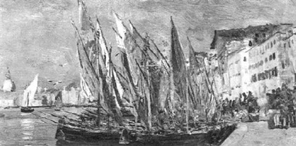 Fishing Boats, Venice - view 1