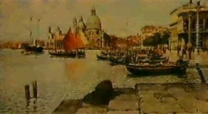 The Bacino With The Piazzetta And La Salute, Venice The Bacino With The Piazzetta And La Salute, Venice