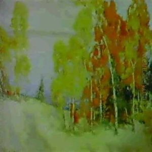 White Sands And Birches, California Coast by Isabel Hunter