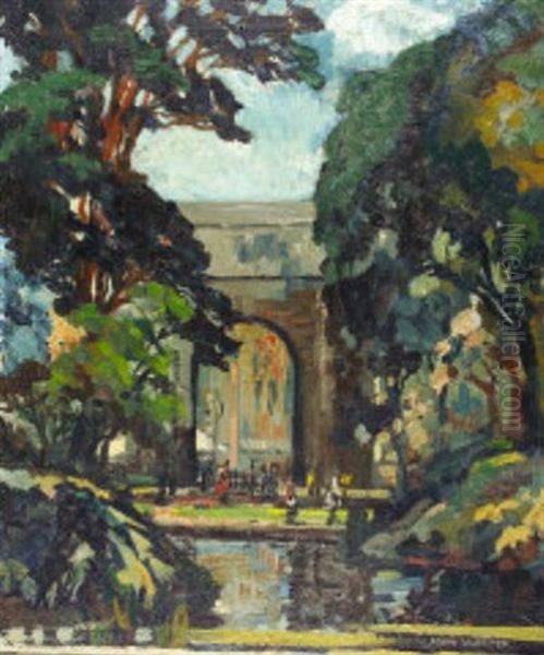 Dublin - St. Stephens Green - The Archway - view 1