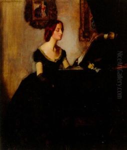 At The Piano by John Young Hunter