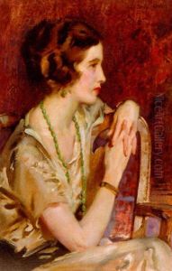 Portrait Of A Lady by John Young Hunter