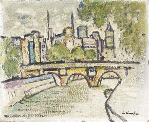 On The Seine, Paris - view 1