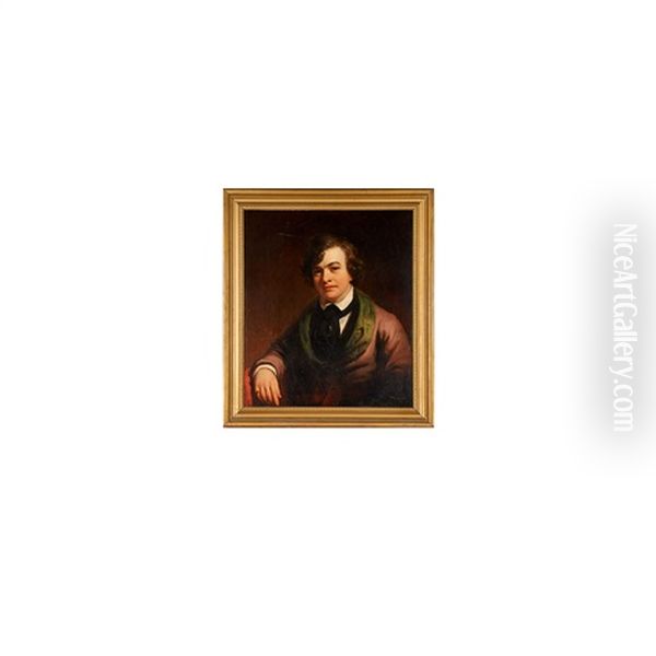 Portrait Of Benjamin F. Hall - view 1