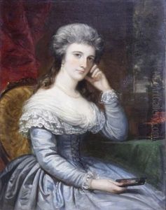 Portrait Of A Lady (purported To Be Mrs. Samuel P. Williams Of New York) by Daniel Huntington