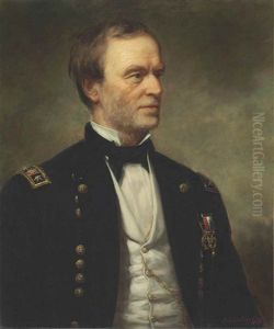 Portrait Of General William Tecumseh Sherman, 1875