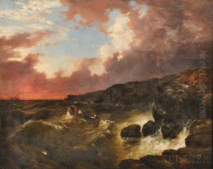 Coast, Near Newport, R.i by Daniel Huntington