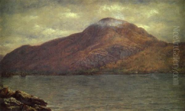 Blk Mountain From Dollar Island, Lake George - view 1