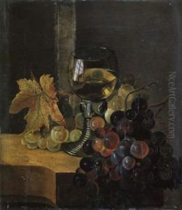 Fruchtestilleben Mit Gefulltem Romer by Werner Hunzinger