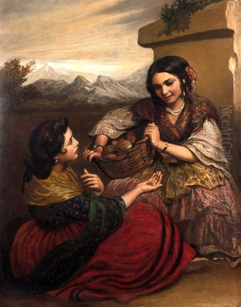 Two Spanish Peasant Girls - view 1