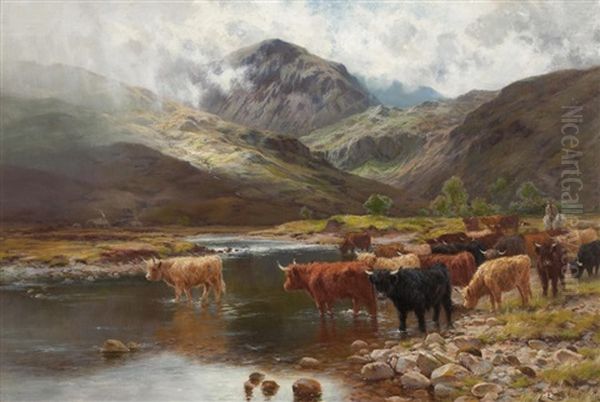 Crossing The River Garie, Kinlochewe - view 1