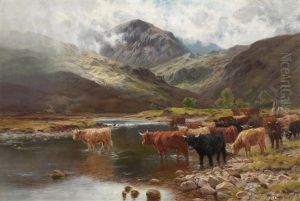 Crossing The River Garie, Kinlochewe Crossing The River Garie, Kinlochewe