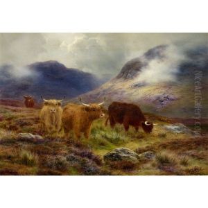 Mountain Pastures by Louis Bosworth Hurt