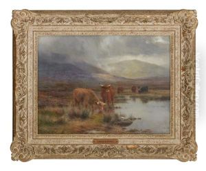 The Rainy Moorland by Louis Bosworth Hurt