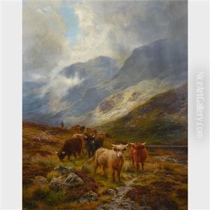 Highland Herd Glencoe by Louis Bosworth Hurt