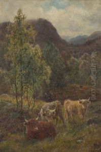 A Valley In The Highland by Louis Bosworth Hurt