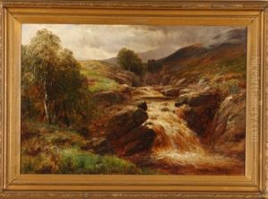 Landscape With Brook by Louis Bosworth Hurt