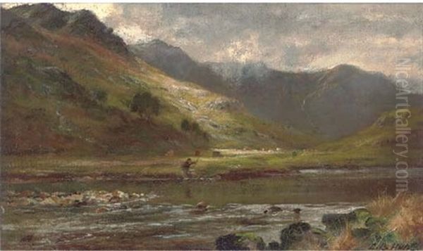 The End Of The Year- In The Woods At Bettws-y-coed (+ In Glen Shiel, Ross-shire; Pair) - view 1