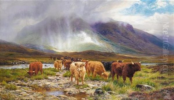 A Passing Shower, Glen Orchy - view 1