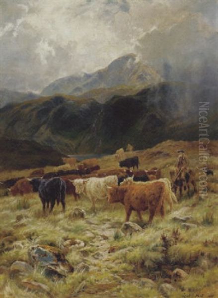On The Loch Maree, Ross-shire - view 1