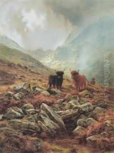 Highland Mists by Louis Bosworth Hurt