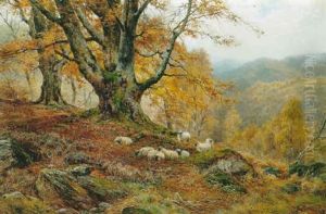 Golden Autumn by Louis Bosworth Hurt