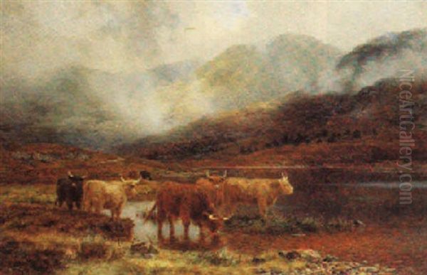 When Mountain Tops Are Veiled In Showers, In Glen Cannick, Invernesshire - view 1