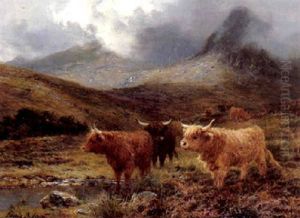 In Glen Sannox, Arran by Louis Bosworth Hurt