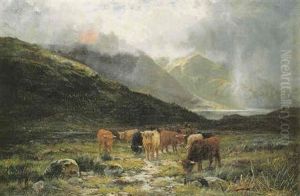In Glen Cannich, Invernesshire by Louis Bosworth Hurt