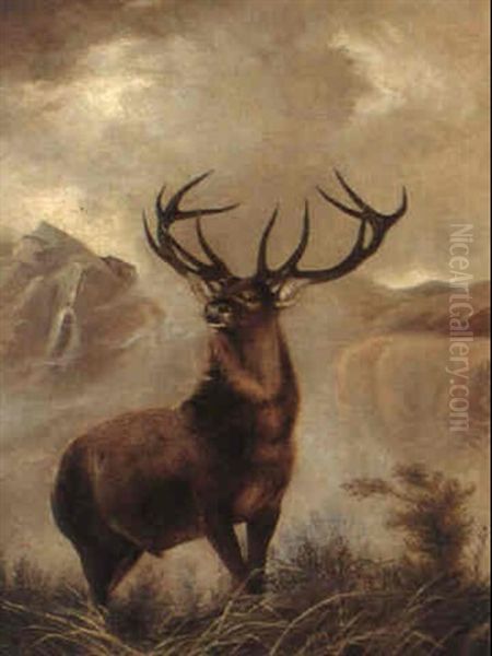 The Monarch Of The Glen by Louis Bosworth Hurt