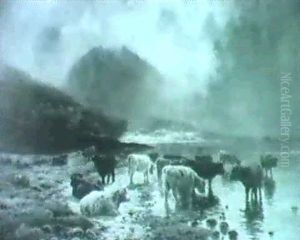 By Loch Dirich, Rosshire by Louis Bosworth Hurt