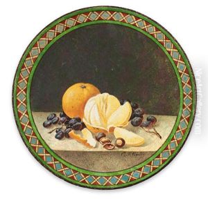 A Copeland Earthenware Plaque
