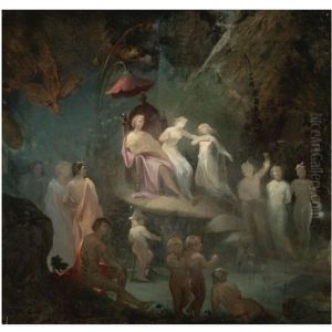 The Fairy Court by Robert (Huskisson) Huskinson