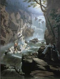 Awake Ye Spirits Of The River by Robert (Huskisson) Huskinson