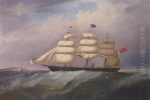 The "royal Charter" In-bound For Liverpool, Off Holyhead The "royal Charter" In-bound For Liverpool, Off Holyhead