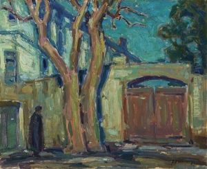 Moonlight, St. Tropez by Frank Townsend Hutchens
