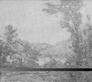 Spring Landscape by Frank Townsend Hutchens