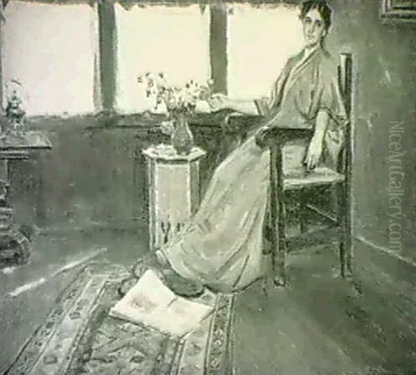 Woman In An Interior - view 1