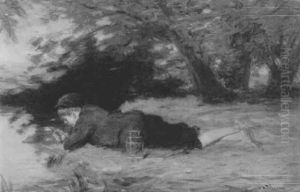 The Young Angler by Walter Hutcheson