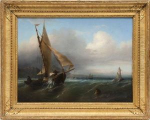 Pecheurs Enmer by Francois Pierre Barry