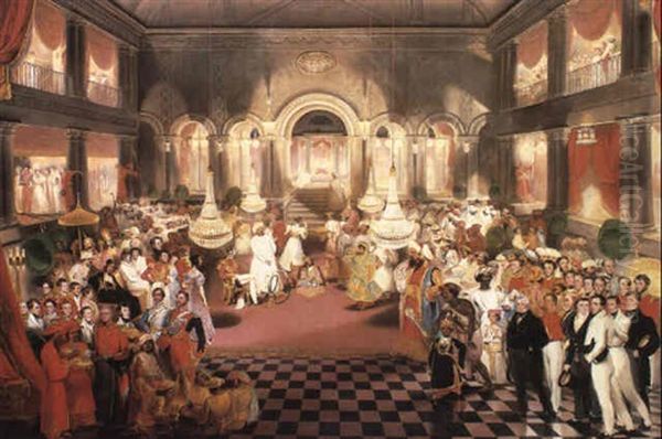 The Reception Of Lord Amherst By Rup Lal Mallick - view 1