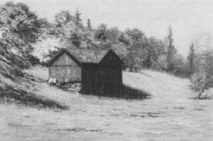 Red Barn by Ellen Wales Hutchison
