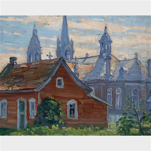 Church At Baie St. Paul - view 1