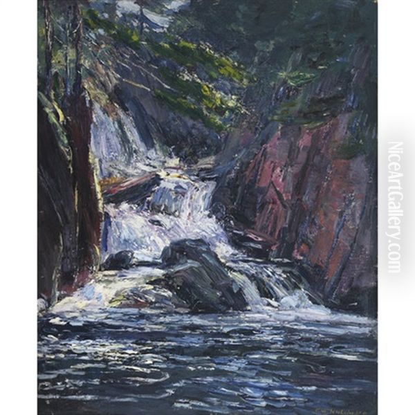 Black River Falls, Near Wolfeville (sic), N.s. - view 1